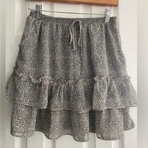Summer ruffle skirt